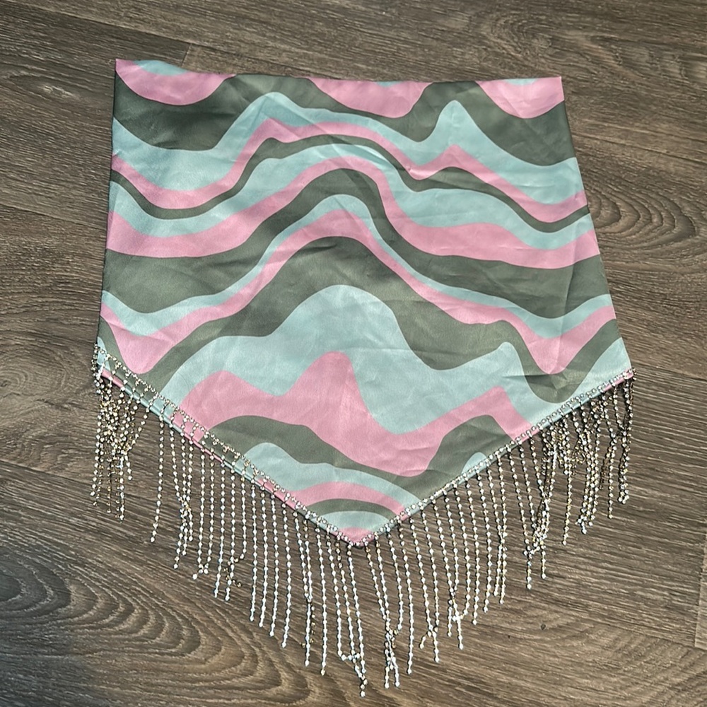S/M Funky Strapless Crop